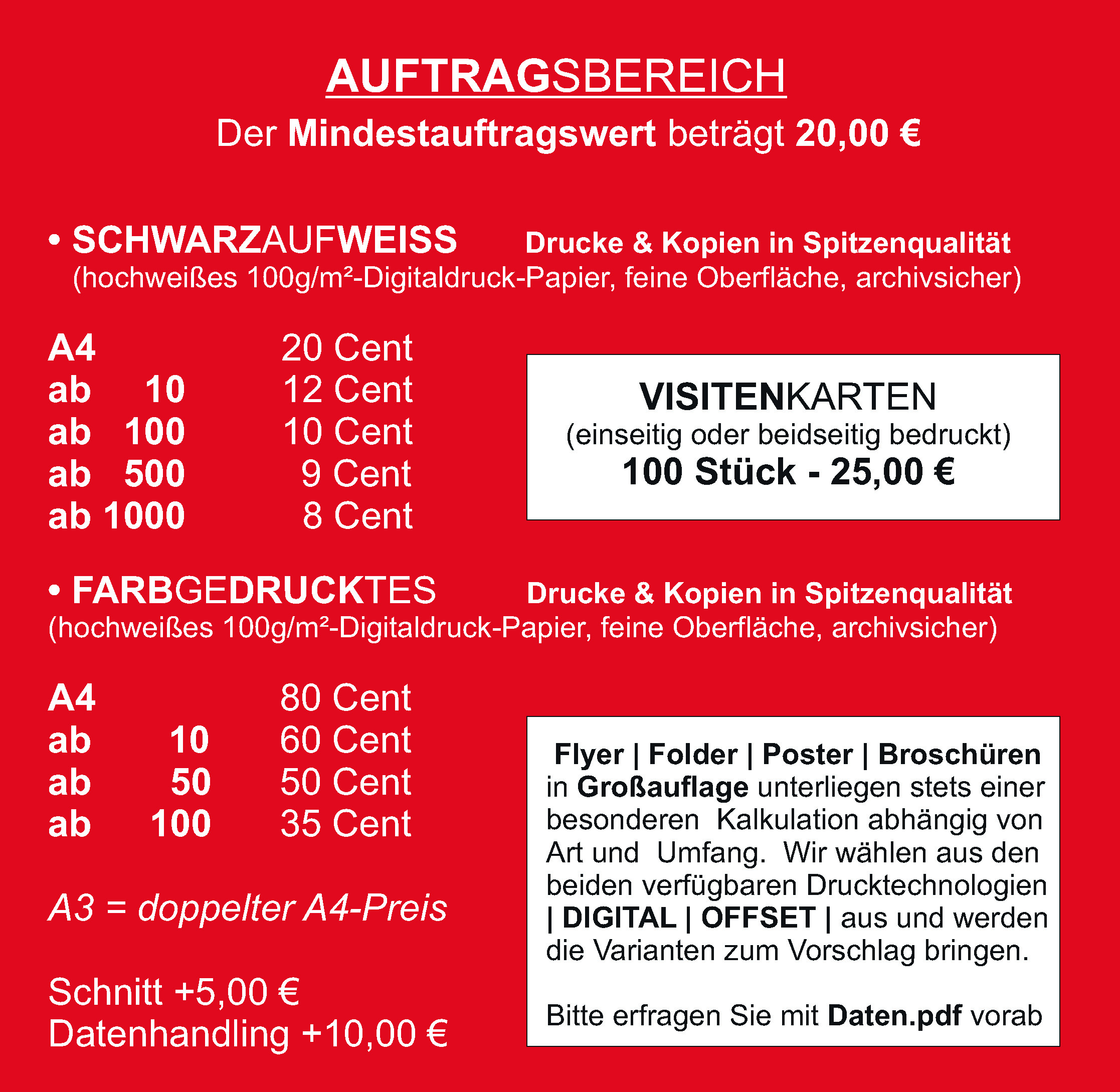 Auftragsbereich 2026